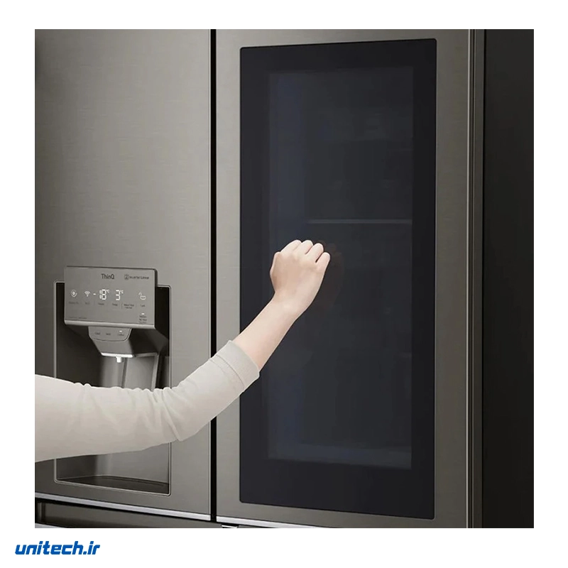 یخچال فریزر چهار درب 25 فوت ال جی مدل GRX24FMKBL3